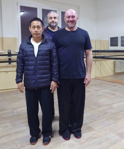 Mistr Chen Ziqiang, Vít Vojta a Martin Pařízek