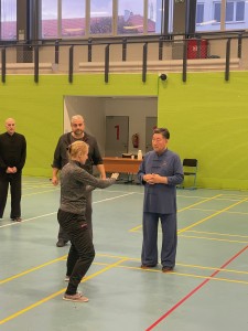 Chen Xiao Wang teaching...